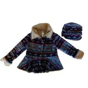 Mack & Co Jacket with Matching Hat Size 6M